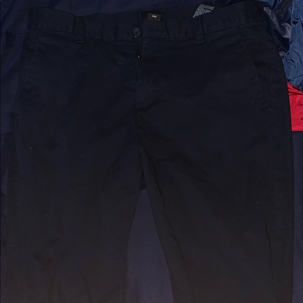 Black khakis